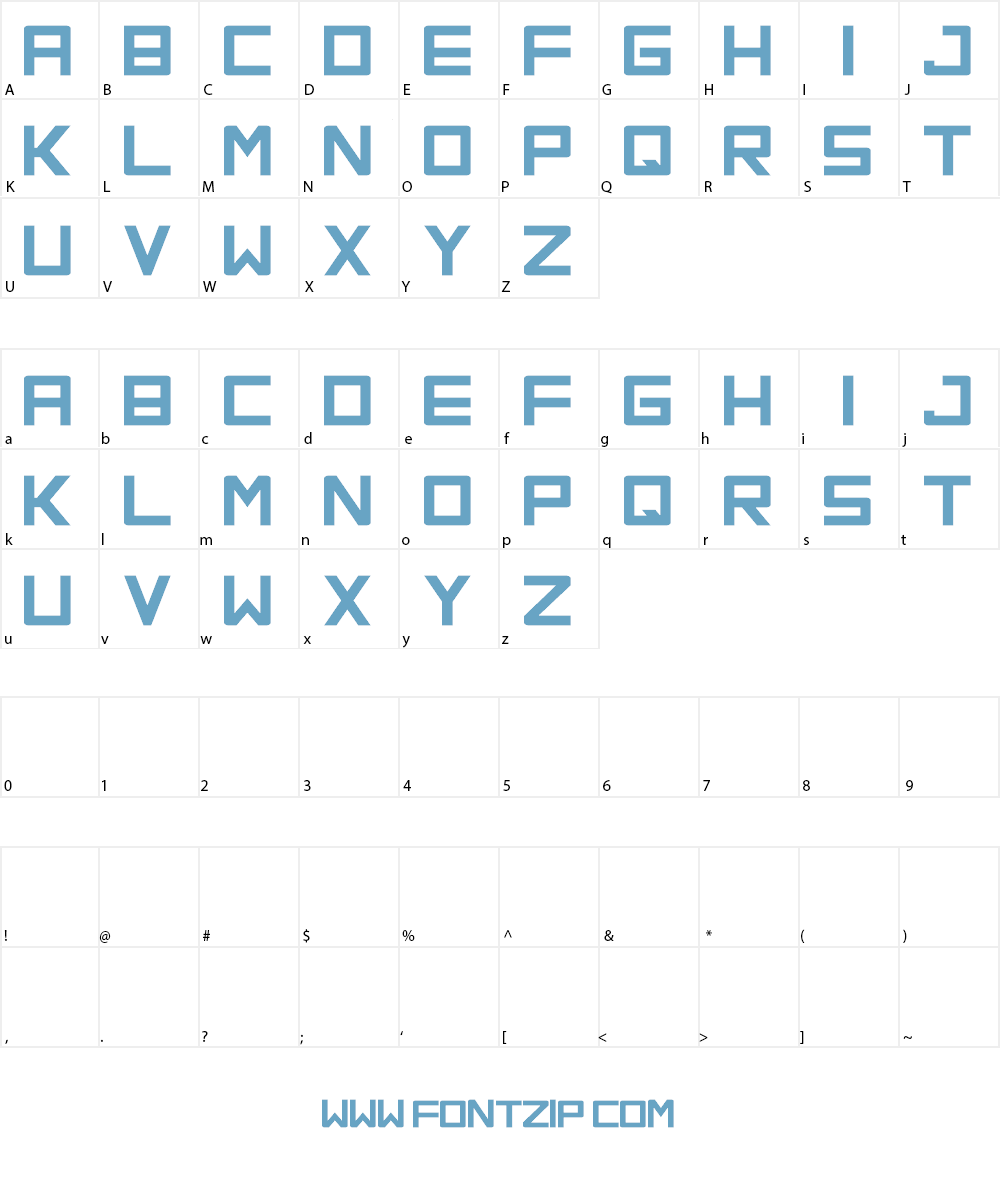 Orena Font Character